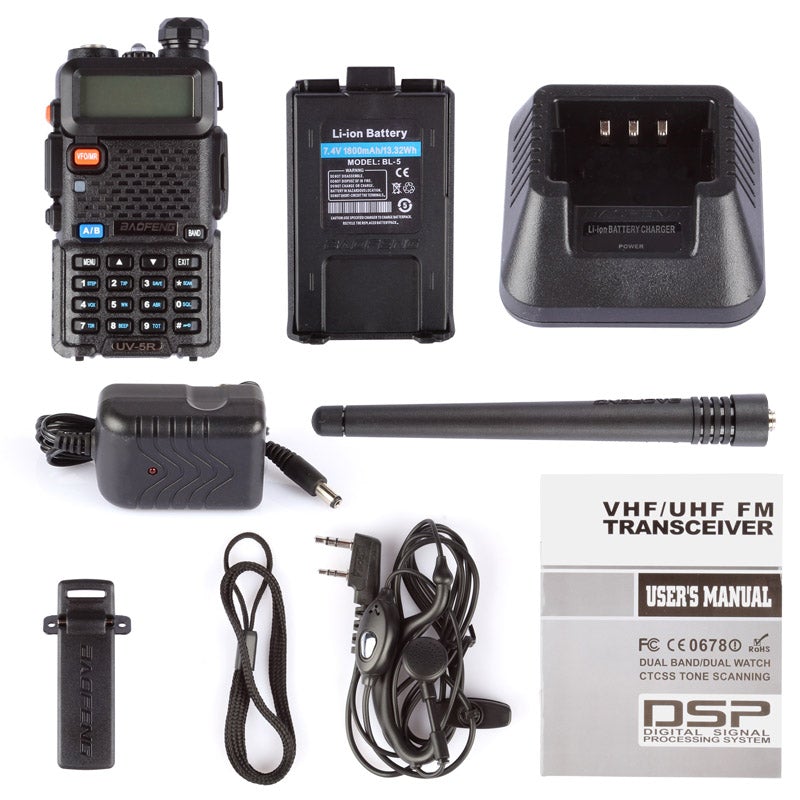 UV-5R package content 