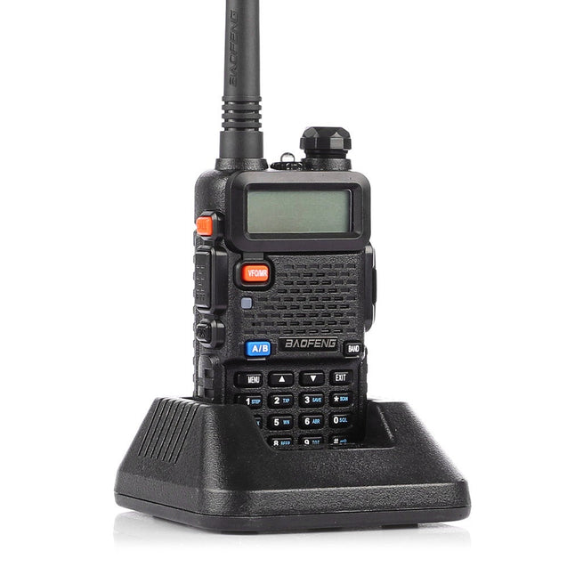 UV-5R with desktop charger 