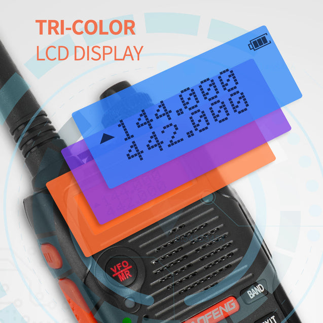 [OPEN BOX]UV-5R EX 5W Dual Band Radio Baofeng