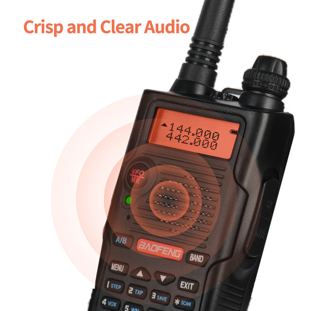 [OPEN BOX]UV-5R EX 5W Dual Band Radio Baofeng