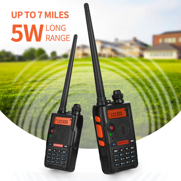 [OPEN BOX]UV-5R EX 5W Dual Band Radio Baofeng