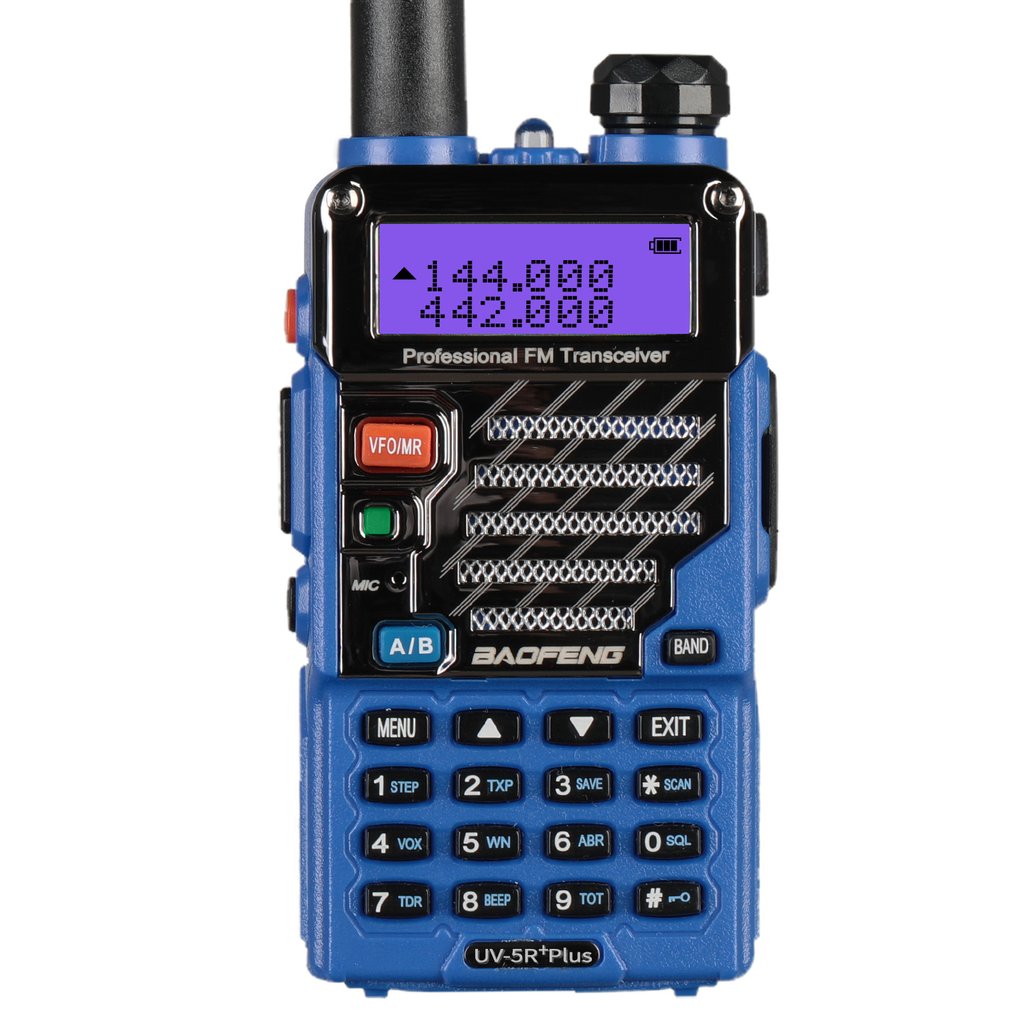 [OPEN BOX] UV-5R PLUS 5W Dual Band Radio blue version