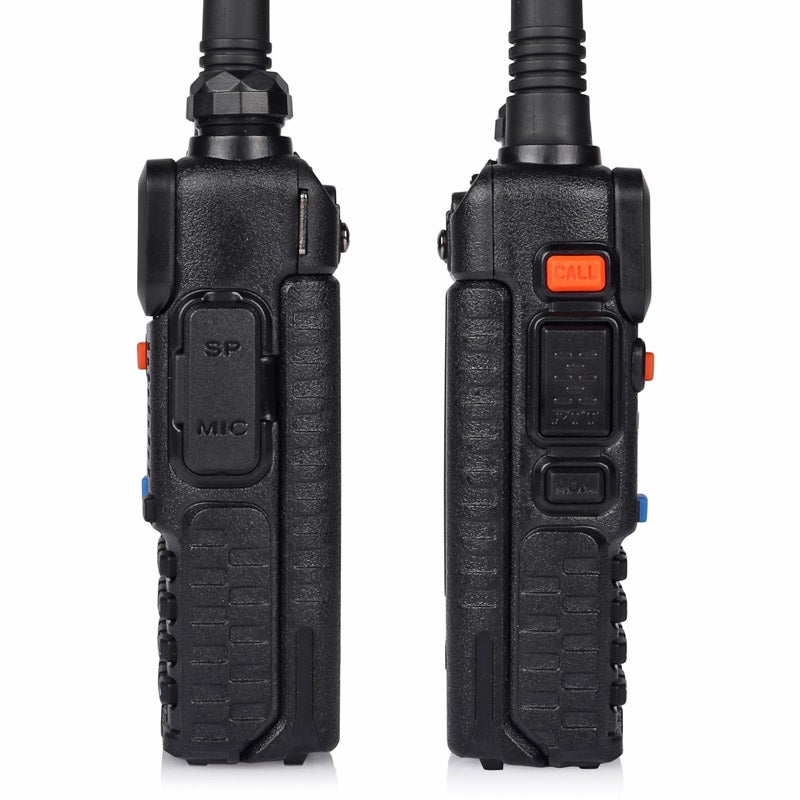Side view of the UV-5RTP 8W/4W/1W Dual Band, 1PCS Baofeng