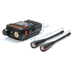 UV-5RX3 5W Tri-band 2M Radio Baofeng Size
