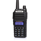 Side view of the UV-82L 5W Dual Band Radio Baofeng