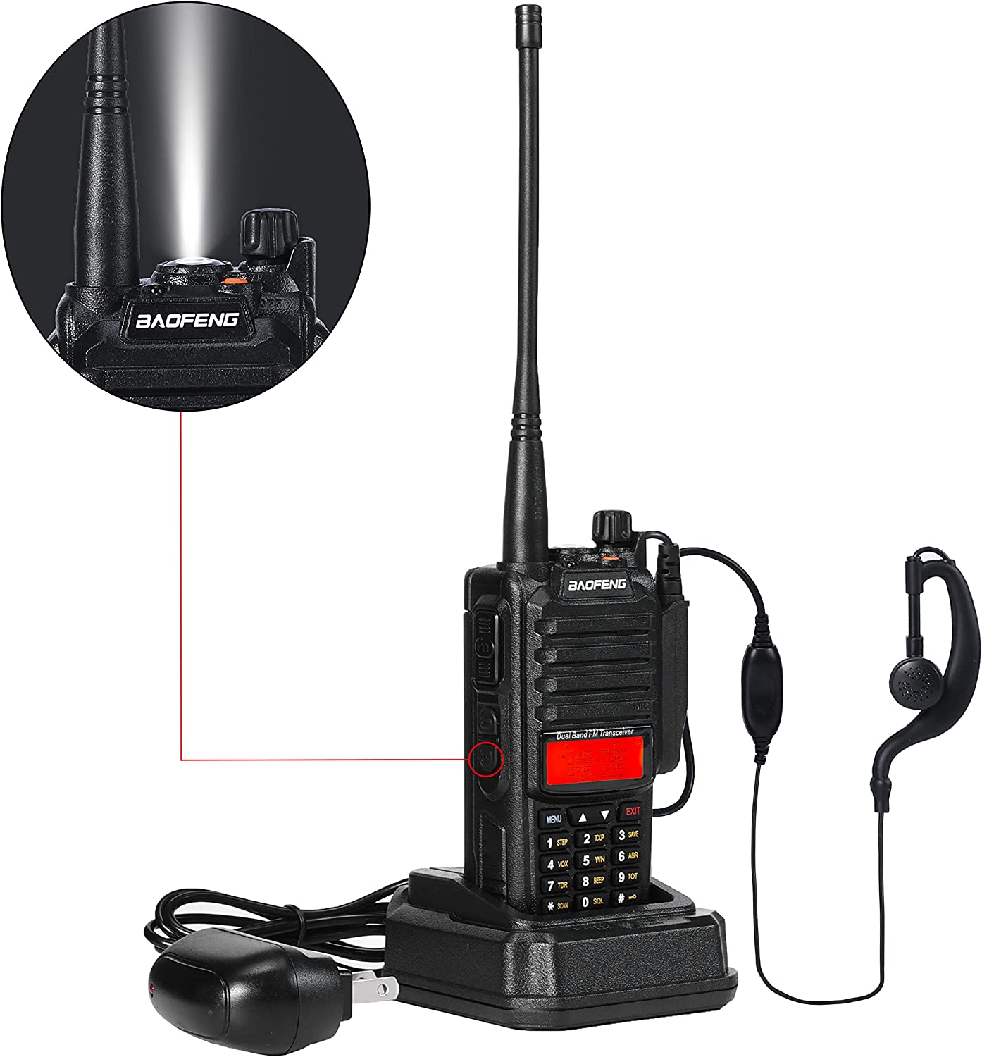 P52UV with desktop charger 