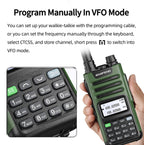 UV-13 PRO / TP-8Plus Baofeng program manually