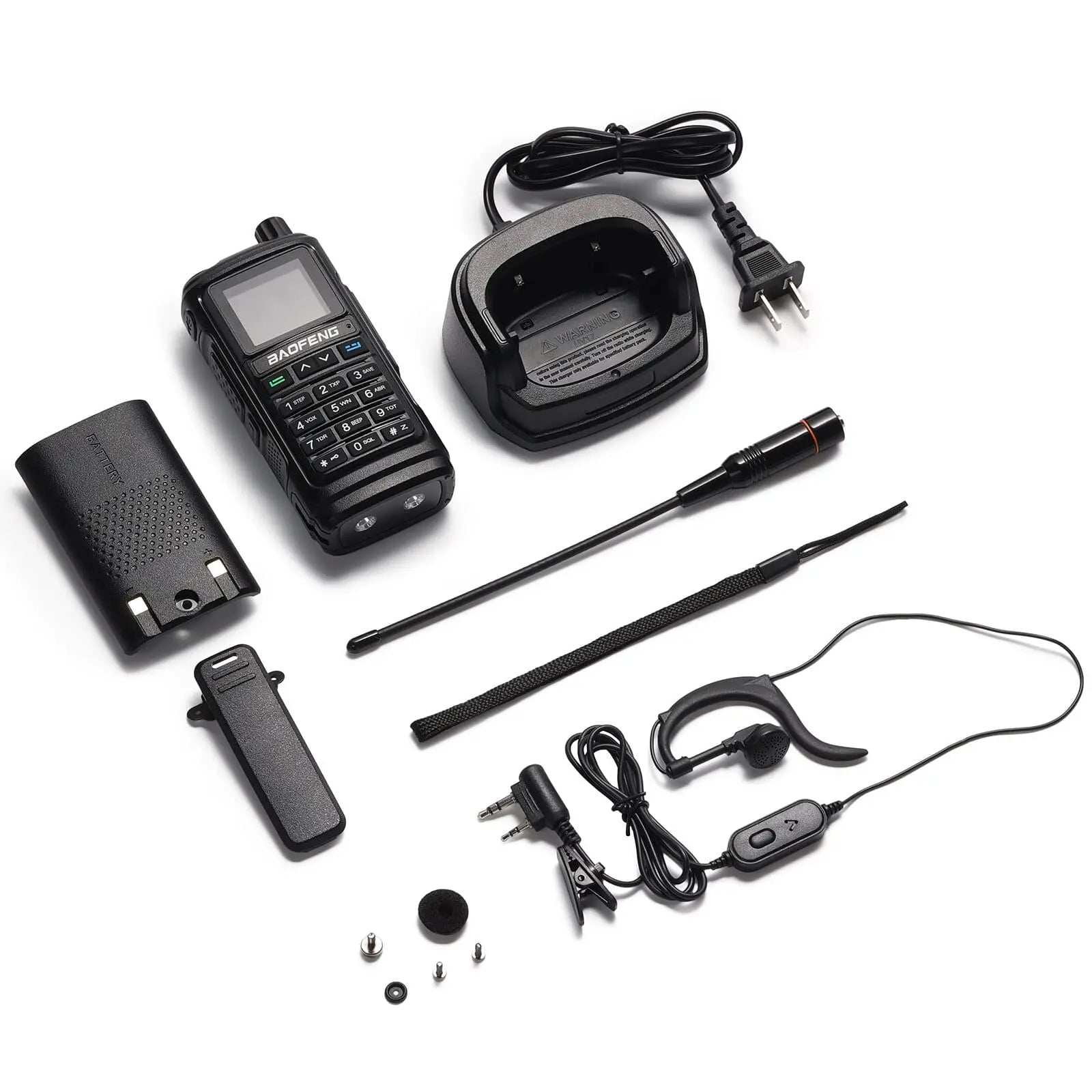 Baofeng UV-5R Dual-Band Walkie-Talkie - Svart - Krisskydd Sverige AB