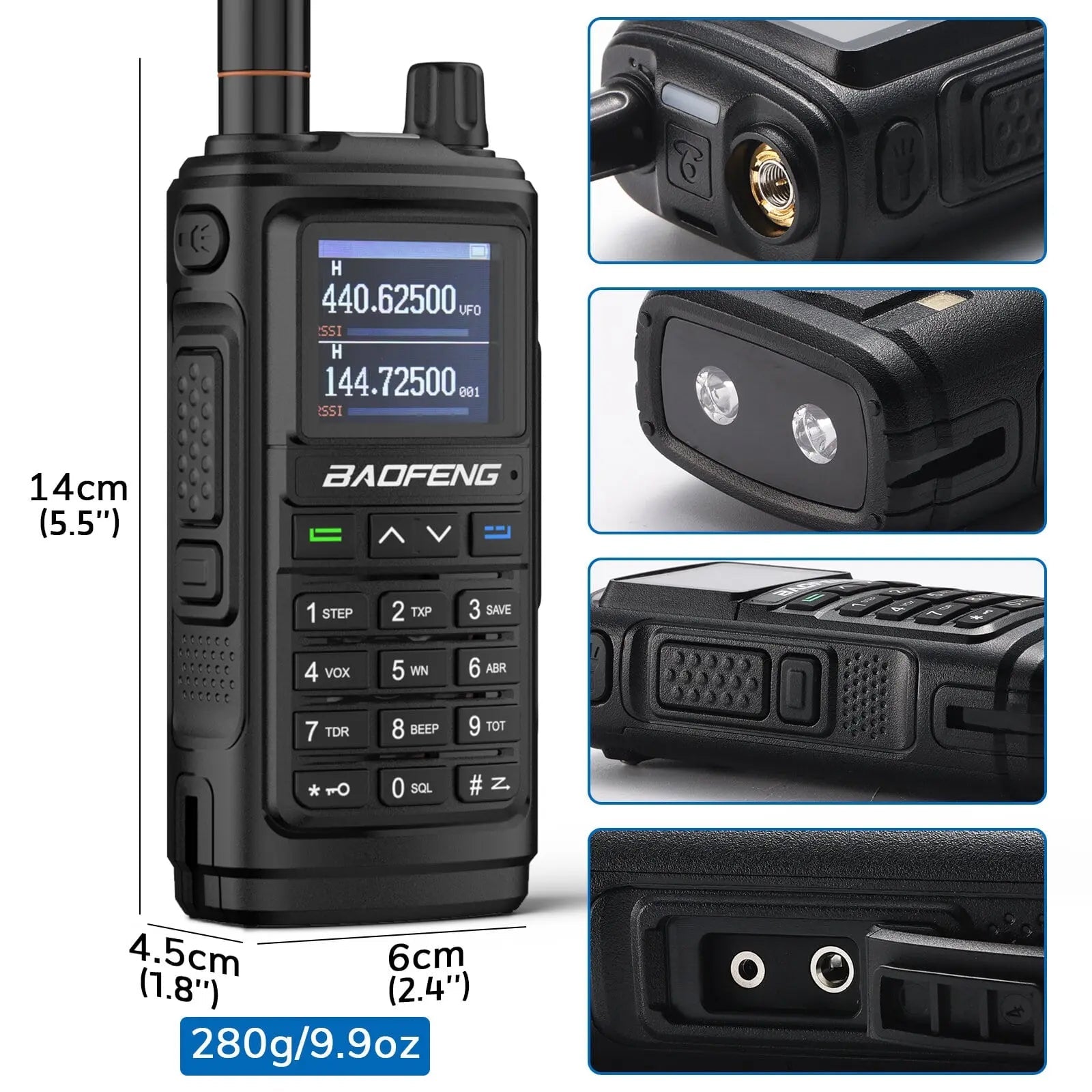 UV-17R 5W Dual Band Radio US / 2pcs
