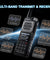 UV-25 Plus 12W Tri-Power GPS Radio Multi-band transmit receive