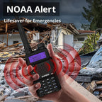 UV-5G (UV-5X) supports NOAA alert