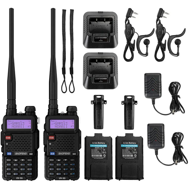 UV-5G (UV-5X) 5W GMRS Radio Baofeng