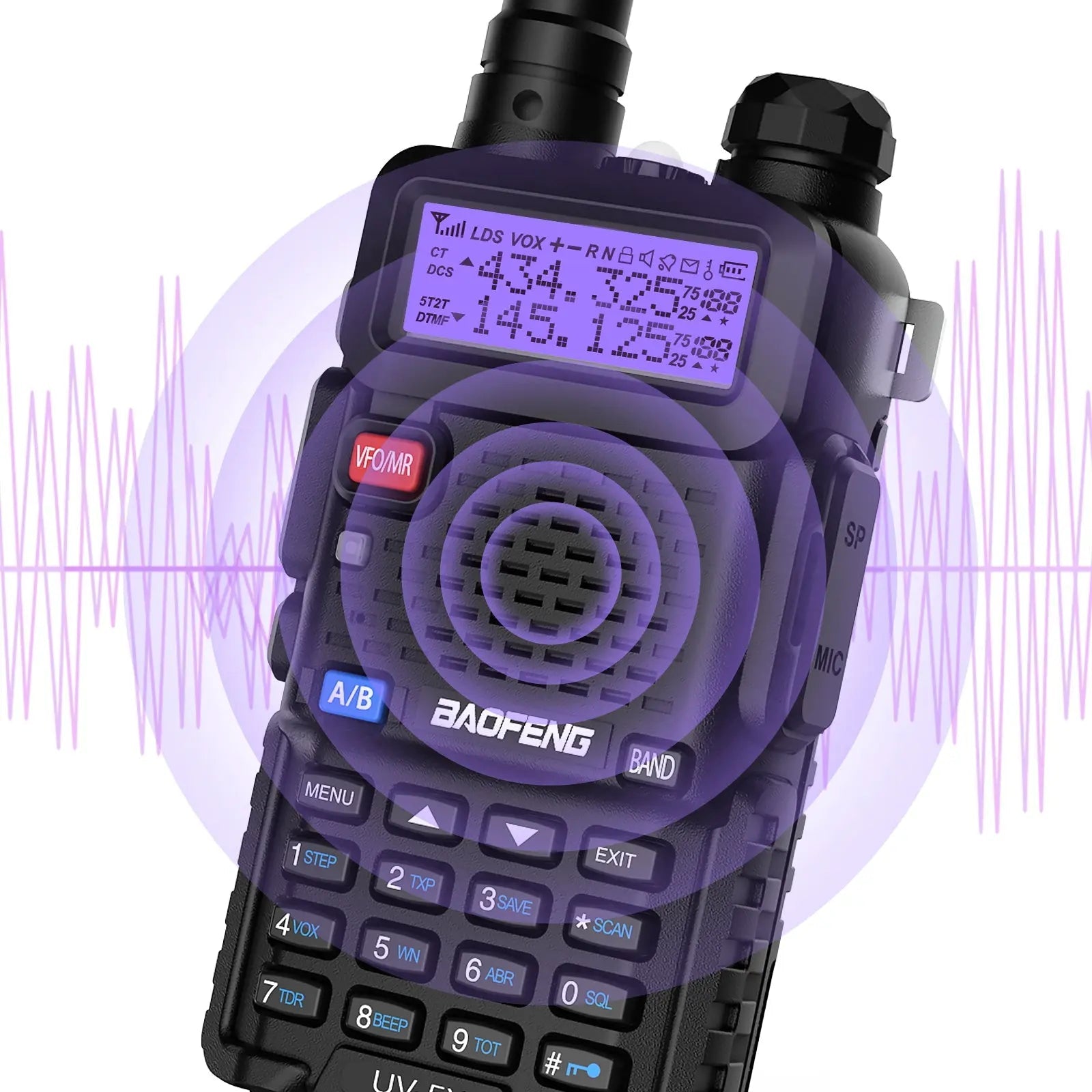 UV-5G (UV-5X) with built-in speaker