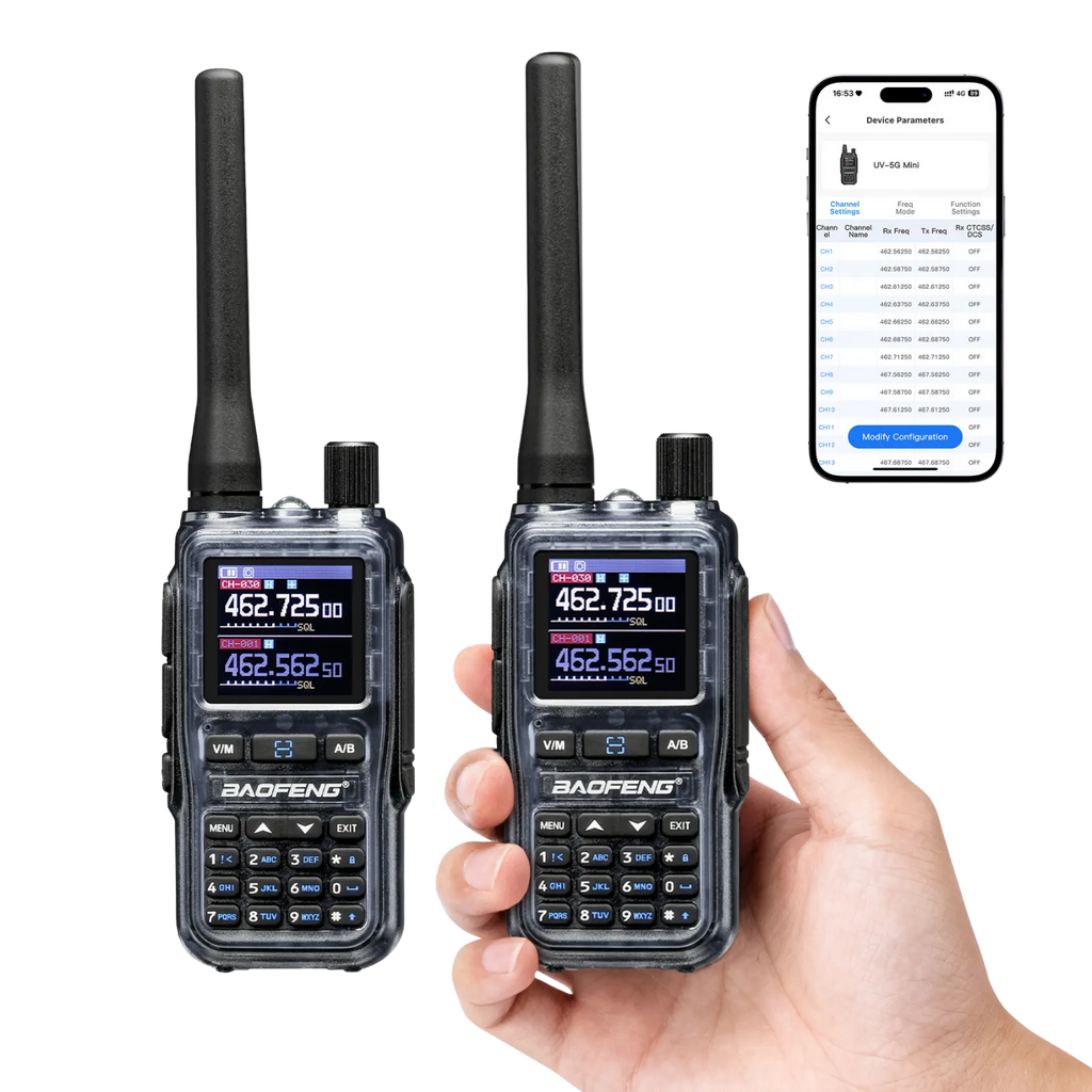 UV-5G Mini 5W GMRS Radio