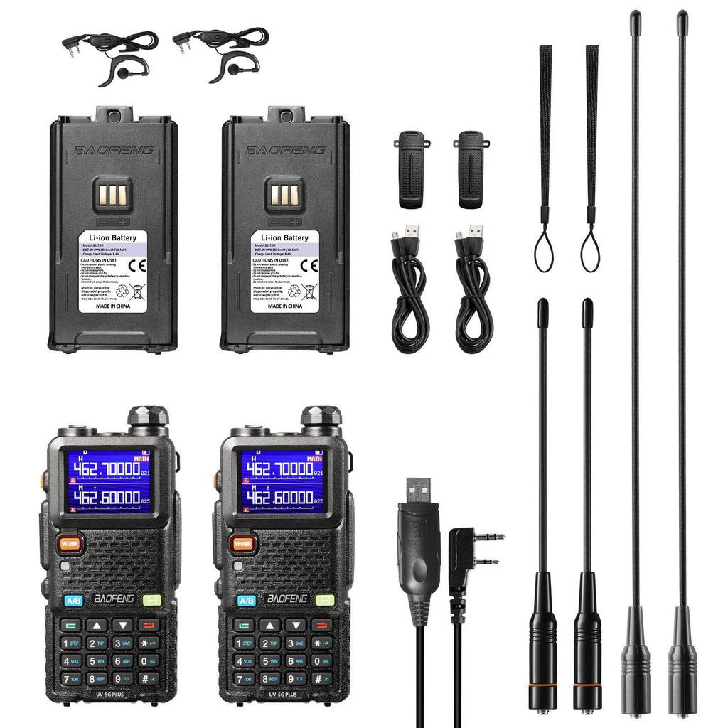 UV-5G Plus 5W GMRS Radio [1 Pair]