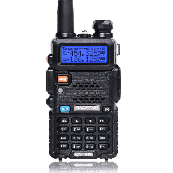 Ecouteurs Émetteur-récepteur BAOFENG UV-5r VHF UHF Dual Band Radio 136-174  400-480 MHz t1 Talkie Bluetooth, Sans Fil - Noir - Ecouteurs