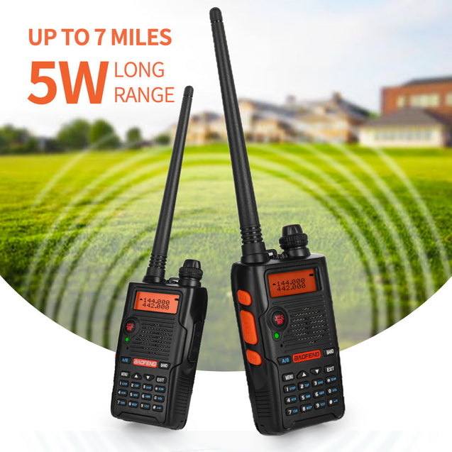 UV-5R EX 5W Dual Band Radio Baofeng