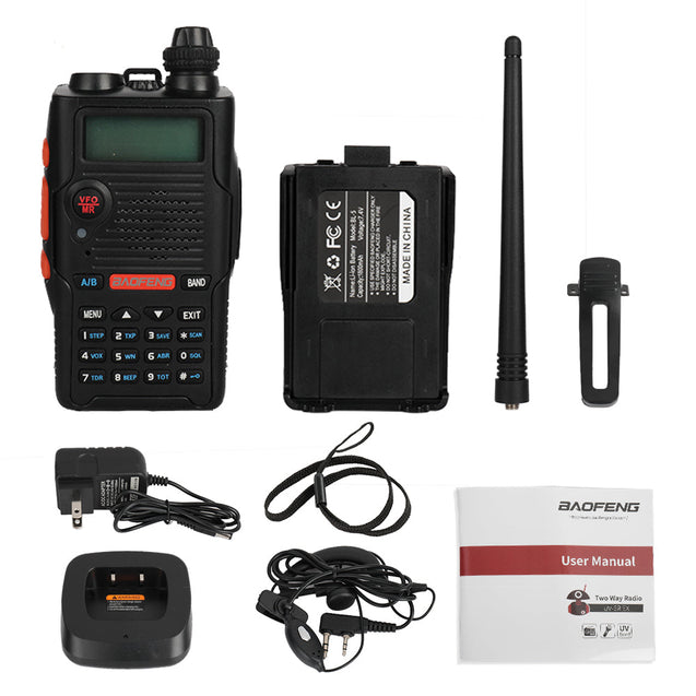 UV-5R EX 5W Dual Band Radio Baofeng