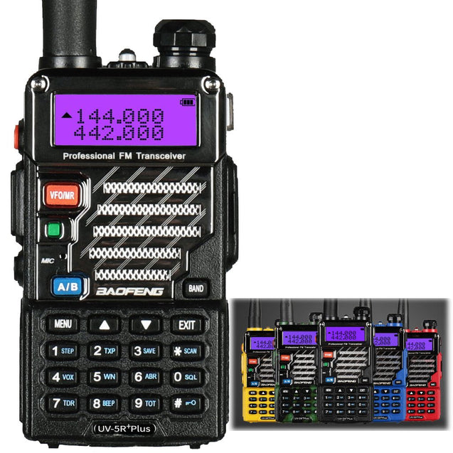 UV-5R PLUS 5W Dual Band Radio [5 PACKS] Baofeng