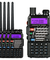 Front view of the UV-5R PLUS 5W Dual Band Radio [5 PACKS] 