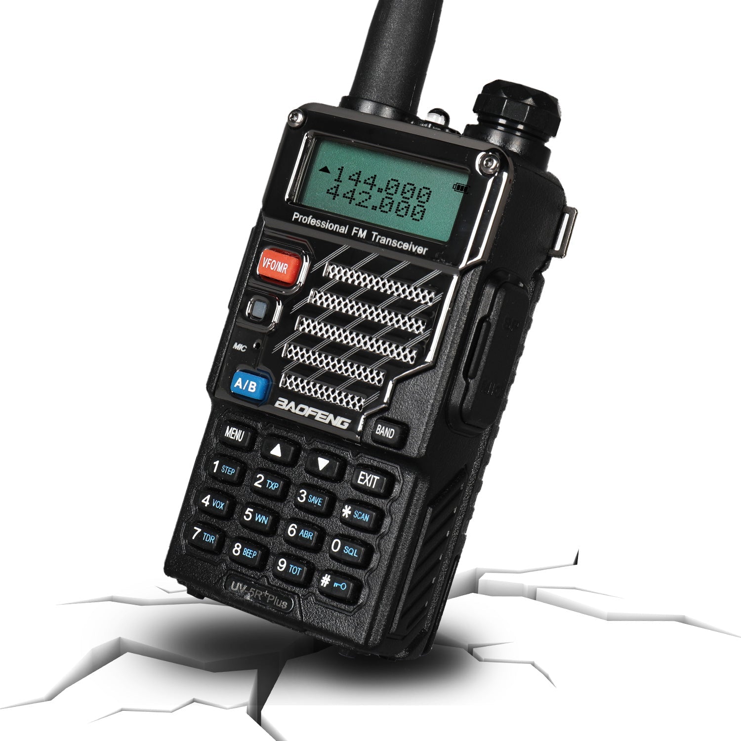 BAOFENG UV-5R+Plus 5W UHF/VHF Radio - Baofeng