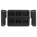 multiple view of the UV-5R Series Six Way Charger 