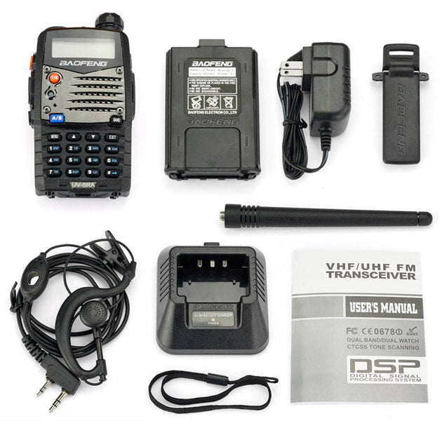 UV-5RA 5W Dual Band Radio Baofeng