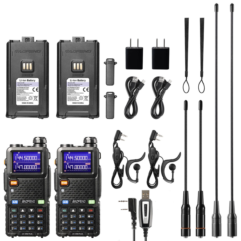 UV-5RM plus 2 pcs package content 