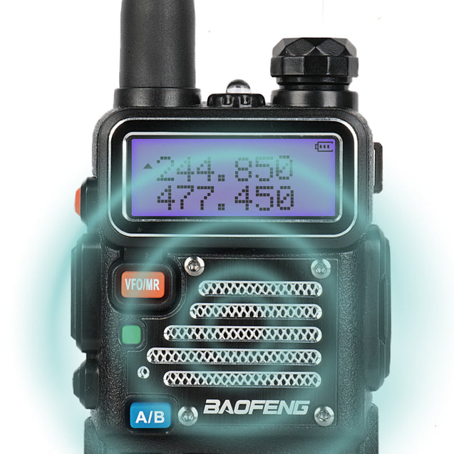 UV-5RX3 5W Tri-band 2M Radio Baofeng