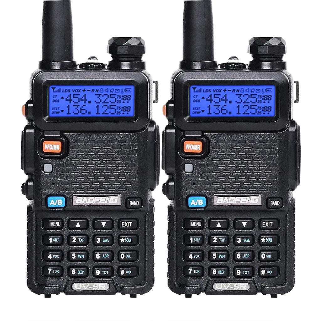 BAOFENG UV-5R トランシーバー 付属品多数 2セット BAOFENG UV-5R 5W UHF/VHF Radio | Bulk Discount – Baofeng