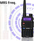UV-5X (UV-5G) with GMRS frequency chart