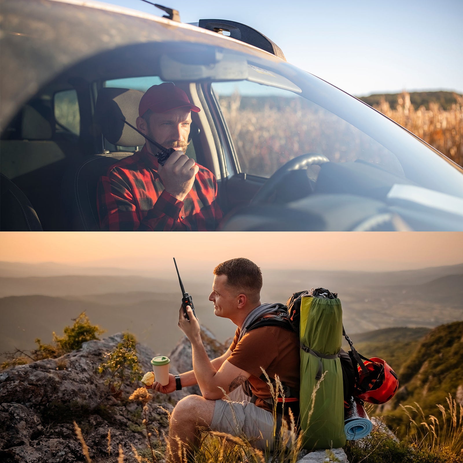 UV-5X (UV-5G) GMRS Radio in different places