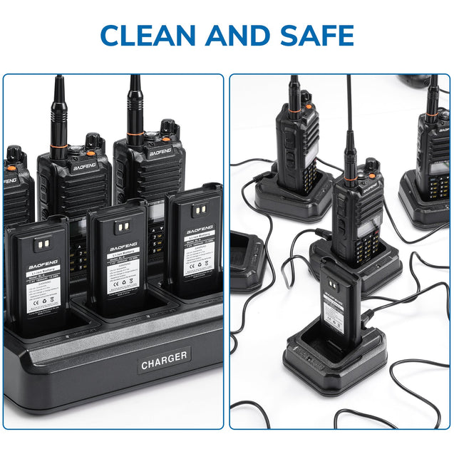 UV-9G Six Way Charger Baofeng