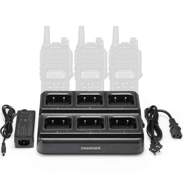 UV-9G Six Way Charger Baofeng