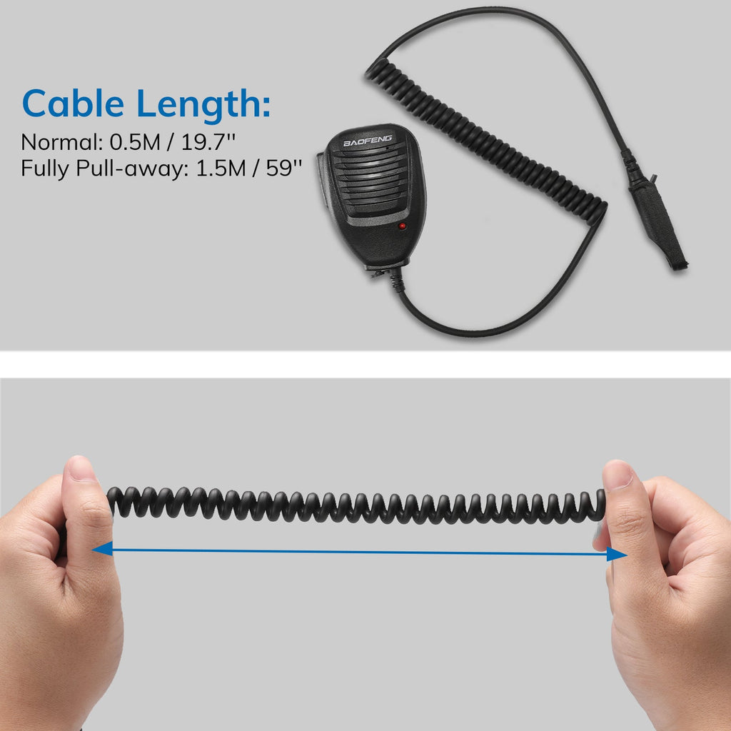 UV-9G Waterproof Speaker Size