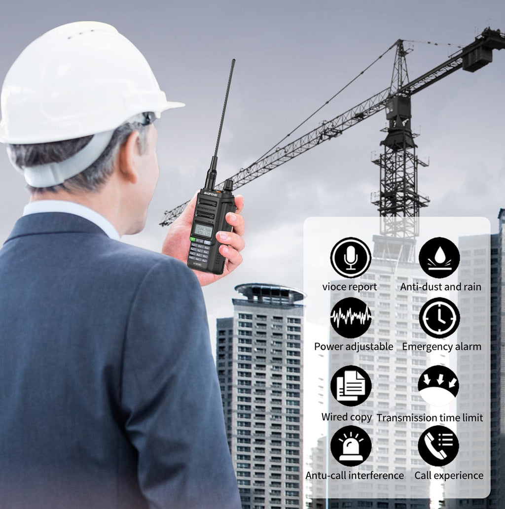 UV-9R PRO total functions banner