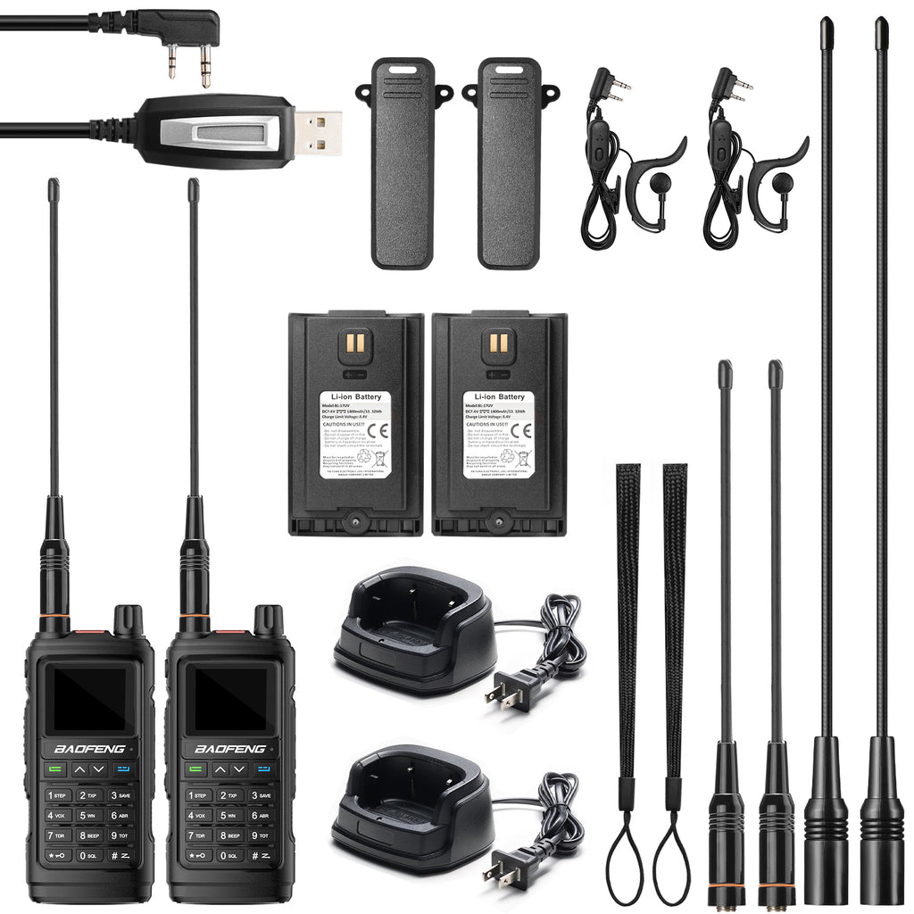 UV-17R 2 pcs [Long Antenna Set]  package content