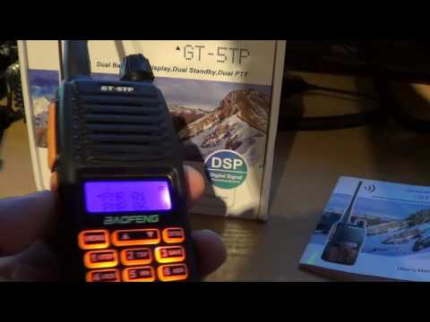 GT-5TP 8W/4W/1W Dual Band Radio